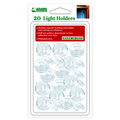 Light Holders for Windows. 20 pack. Product code:- 7501-00-2043. Case Pack 12. This is a Powerwing Display product.