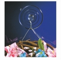 Large Suction Cups with Hooks. 2 pack. Product code 6000-74-2043. Case pack 12. This is a Powerwing Display product.
