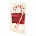 Candy Cane Stocking Holders. Classic Rope.