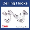 Adams Heavy Duty Ceiling Hooks or Ceiling Clips for Suspended Ceilings.