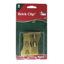 Brick Clips. 2 Count Blister. Product code:- 1450-99-1040. Case Pack 12.