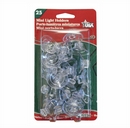 Mini Light Holders. Window Suction Clips. 25 pack. Product code:- 7501-00-1040. Case Pack 12. This is a Powerwing Display product.