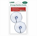 Large Suction Cups with Hooks. 2 pack. Product code 6000-74-2043. Case pack 12. This is a Powerwing Display product.